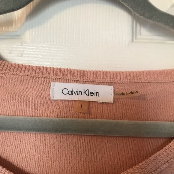 Calvin Klein Pink Textured Crewneck - Picture 5 of 12